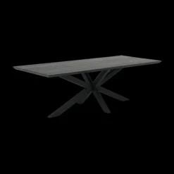 Ygo Eettafel BRISTOL Black Night 280x100| Eettafels