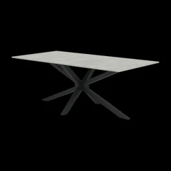 Ygo Eettafel CHAVEZ 200x100 Keramiek Grijs| Eettafels