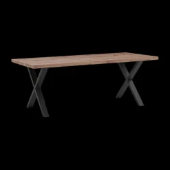 Ygo Eettafel DELPHINE Rechthoekig 220x95 X-Poot| Eettafels
