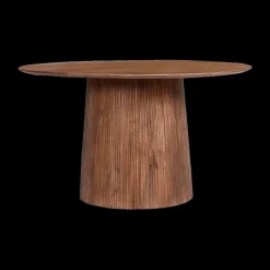 Ygo Eettafel DOMINGO Mango Lichtbruin Ø130| Eettafels