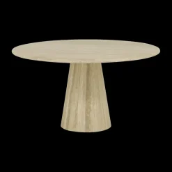 Ygo Eettafel ECHO Ø140 Travertin| Eettafels