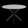 Ygo Eettafel FERRIS Keramiek Grijs Ø119| Eettafels