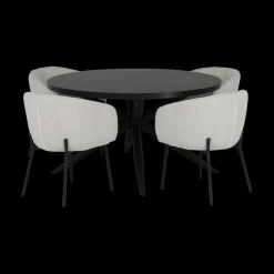 Ygo Eettafel FIONA Old Piano Ø130| Eettafels
