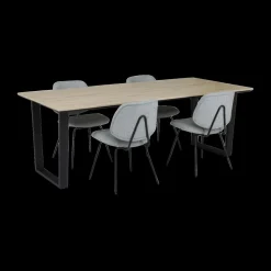 Ygo Eettafel GAYA/U Fresh Oak 220x100| Eettafels