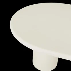 Ygo Eettafel ITHAKA Ovaal 220x110 Microcement Kolompoot| Eettafels