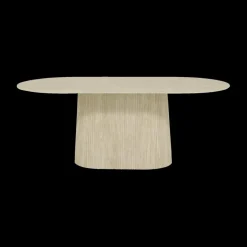 Ygo Eettafel KINGSTON Ovaal 200x100 Travertin Steen| Eettafels