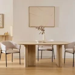 Ygo Eettafel LAGOON 180x90 Travertijnlook| Eettafels