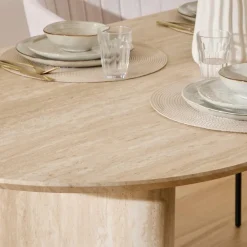 Ygo Eettafel LAGOON 180x90 Travertijnlook| Eettafels