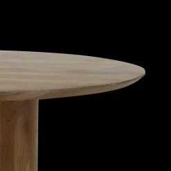 Ygo Eettafel MAYA Rond Ø130 Acacia Walnoot| Eettafels
