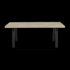 Ygo Eettafel met A-poot ABBEY Canyon Oak 200x100| Eettafels