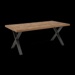 Ygo Eettafel met X-poot ABBEY Tropix 200x100| Eettafels
