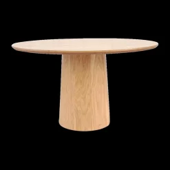 Ygo Eettafel OAKJARI Rond Ø130 Eikfineer Natural| Eettafels
