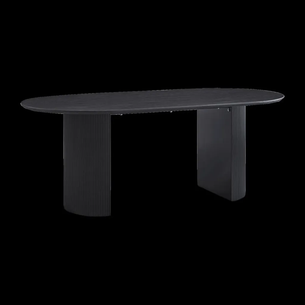 Ygo Eettafel PORTO Decor Donkerbruin 200x110| Eettafels