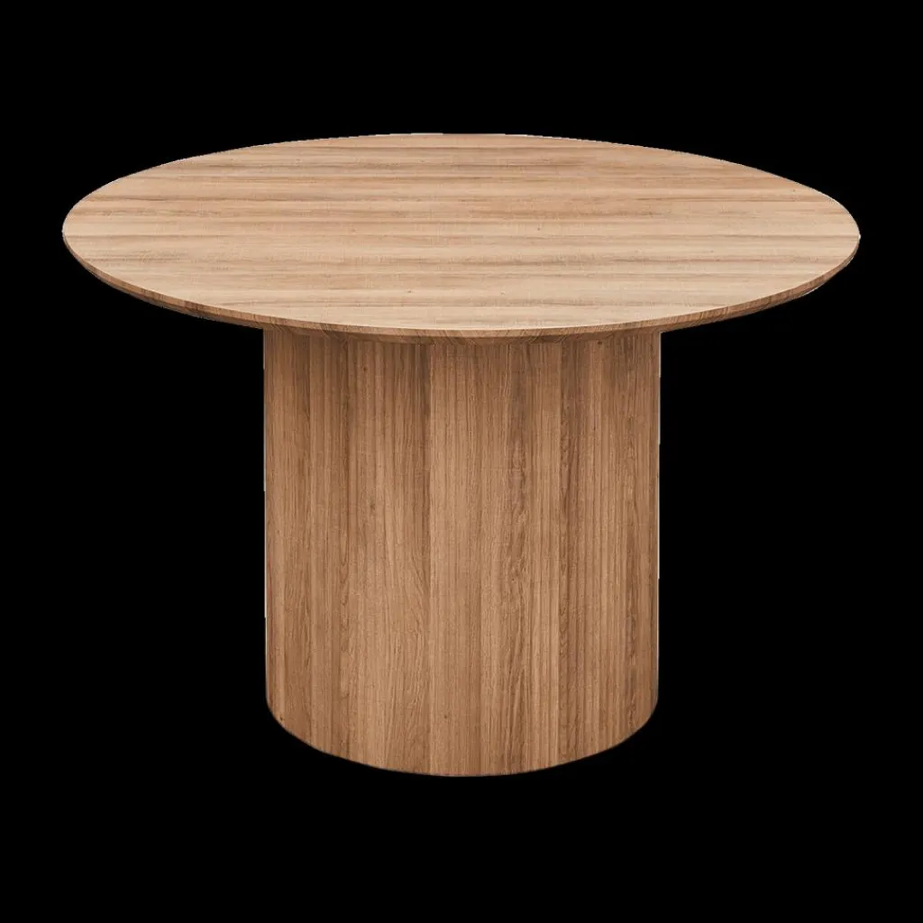 Ygo Eettafel PORTO Decor Oude Eik Ø120| Eettafels