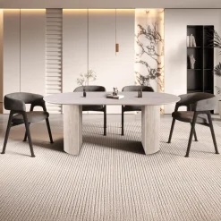 Ygo Eettafel PORTO 200x100 Travertijnlook| Eettafels