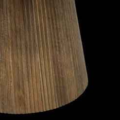 Ygo Eettafel SUNDAR Rond Ø130 Mango Donkerbruin| Eettafels