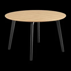 Ygo Eettafel TARIK Ø120 Decor Eik| Eettafels