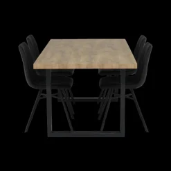 Ygo Eettafel UXIA Industrial Oak 190x95| Eettafels