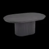 Ygo Eettafel verlengbaar PORTO Ovaal 180/220x110 Donkerbruin| Eettafels