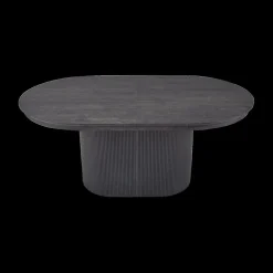 Ygo Eettafel verlengbaar PORTO Ovaal 180/220x110 Donkerbruin| Eettafels
