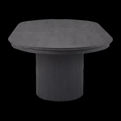 Ygo Eettafel verlengbaar PORTO Ovaal 180/220x110 Donkerbruin| Eettafels