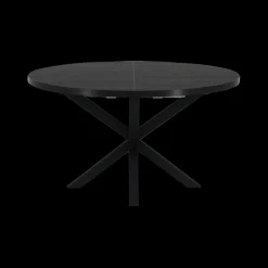 Ygo Eettafel Verlengbaar SILVA Noir Ø140/Ø180| Eettafels