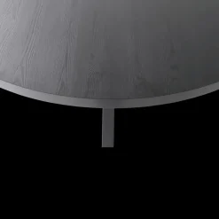 Ygo Eettafel Verlengbaar SILVA Noir Ø140/Ø180| Eettafels