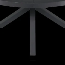 Ygo Eettafel Verlengbaar SILVA Noir Ø140/Ø180| Eettafels