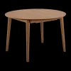 Ygo Eettafel Verlengbaar VEZNA Ø115/154 Walnootfineer| Eettafels