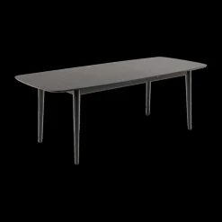 Ygo Eettafel Verlengbaar VEZNA 180/219 Zwart Eikfineer| Eettafels