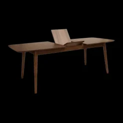 Ygo Eettafel Verlengbaar VEZNA 180/219 Walnootfineer| Eettafels