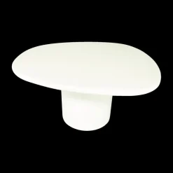 Ygo Eettafel VRITTA Organisch Microcement Beige 150x135| Eettafels
