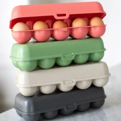 Ygo Eierdoos EGGS TO GO Nat. Ash Grey| Bewaaraccessoires