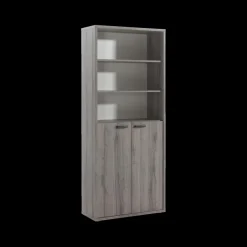 Ygo Element 2D-3xVak APPS Sherman Grijs B90| Bureau- En Boekenkasten