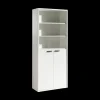 Ygo Element 2D-3xVak APPS Structuur Wit| Bureau- En Boekenkasten