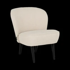 Ygo Fauteuil CORKSCREW Crème Bouclé| Fauteuils