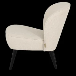 Ygo Fauteuil CORKSCREW Crème Bouclé| Fauteuils
