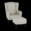 Ygo Fauteuil SPAIN met poef Matana Sepia| Fauteuils