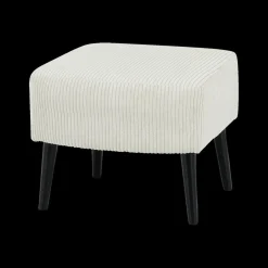 Ygo Fauteuil SPAIN met poef Poso Ivory| Fauteuils