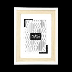 Ygo Fotokader CALI 30x40 Hout/Wit| Woondecoratie