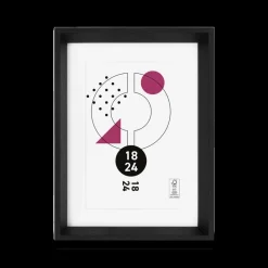 Ygo Fotokader EMME 18x24 Zwart| Woondecoratie