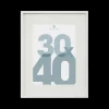 Ygo Fotokader ZARAG 30x40 Wit| Woondecoratie
