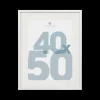 Ygo Fotokader ZARAG 40x50 Wit| Woondecoratie