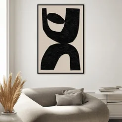 Ygo Framed Canvas BAYU 80x120| Wanddecoratie