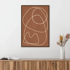 Ygo Framed Canvas GITA 80x120| Wanddecoratie
