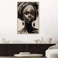 Ygo Framed Canvas LINTANG 80x120| Wanddecoratie