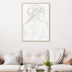 Ygo Framed Canvas MAWAR 50x70| Wanddecoratie