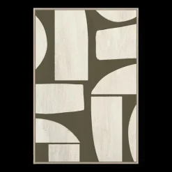 Ygo Framed Canvas OKTA 80x120| Wanddecoratie