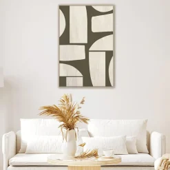 Ygo Framed Canvas OKTA 80x120| Wanddecoratie