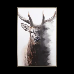 Ygo Framed Canvas TOVELI Rendier| Wanddecoratie